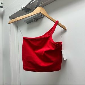 Beyond Yoga one shoulder top